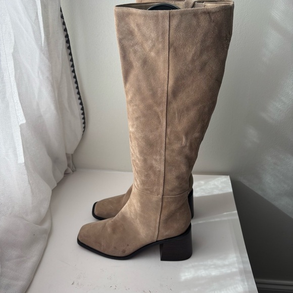 SAM EDELMAN WOMEN'S WADE KNEE HIGH BOOTS Suede Sz 6 - Picture 1 of 7
